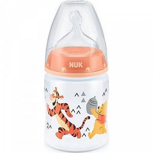 Nuk First Choice Plus Disney Winnie the Pooh feeding bottle PP 0-6 months with silicone nipple, 150ml