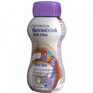 Nutricia Nutrinidrink Multi Fibre Γεύση Σοκολάτα, 200ml