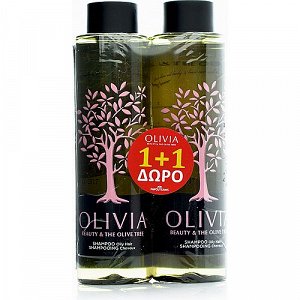 Papoutsanis Promo Olivia Shampoo for Oily Hair 300ml 1+1
