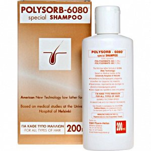 H&B Pharm, Polysorb 6080 Special Shampoo 200ml