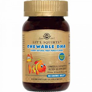 Solgar Children''s Chewable DHA Chewie-gels 90s