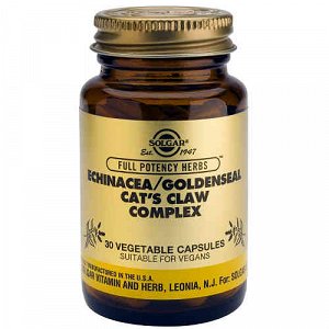 Solgar Echinacea/Goldenseal/Cat''s Claw Complex 30V.Caps