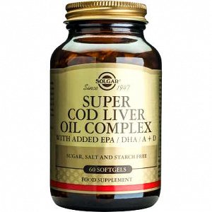 Solgar Super Cod Liver Oil Complex 60s
