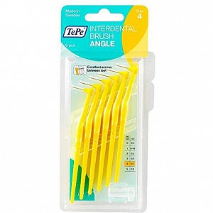 Tepe Angle Μεσοδόντια Οδοντόβουρτσα Size 4 - 0.7mm (Κίτρινο) 6Τμχ