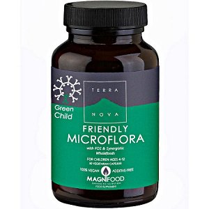 Terra Nova Green Child Friendly Microflora 50V.Caps