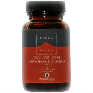 Terra Nova Dandelion, Artichoke & Cysteine Complex 50V.Caps