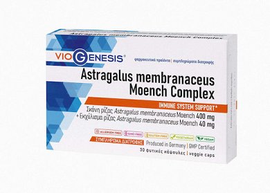 Viogenesis Astragalus Membranaceus Moench Complex 30 φυτικές κάψουλες