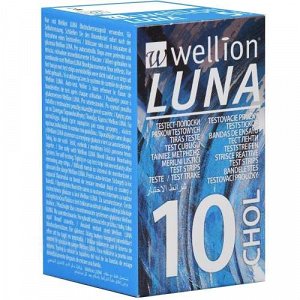 Wellion Luna CHOL για μέτρηση χοληστερίνης 10 ταινίες