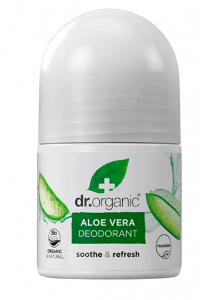 Dr.Organic Aloe Vera Φυσικό Αποσμητικό σε Roll-On Χωρίς Αλουμίνιο 50ml