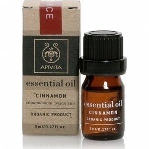 Apivita Cinnamon Essential Oil Αιθέριο έλαιο Κανέλλας 5ml