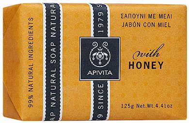 Apivita Natural Soap - Σαπούνι με Μέλι, 125g
