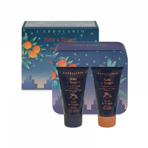 L' Erbolario Notte a Tangeri Beauty Box Dei Sensi Σετ Περιποίησης για Καθαρισμό Σώματος
