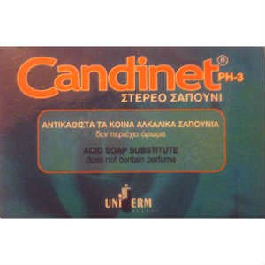 Uniderm Candinet Solido, σαπούνι 100g