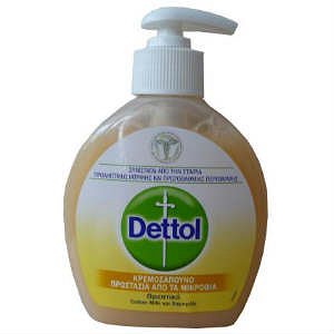 Dettol Κρεμοσάπουνο, Θρεπτικό Cotton Milk και Χαμομήλι 250ml