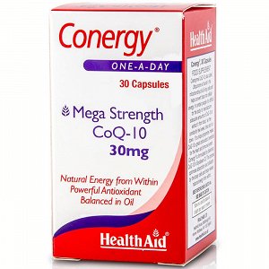 Health Aid Conergy CoQ-10 30mg 30 κάψουλες