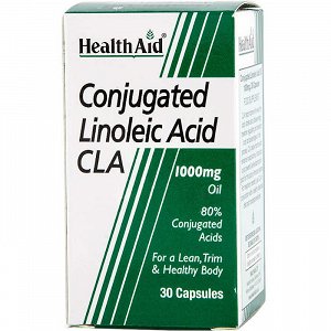 Health Aid Conjugated Linoleic Acid (CLA) - Συζευγμένο Λινολεϊκό Οξύ 1000mg, 30Caps