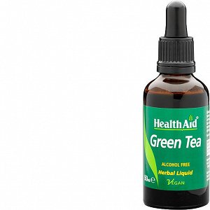 Health Aid Green Tea Liquid - Πράσινο Τσάι 200mg,  50ml