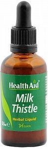 Health Aid Milk Thistle Liquid - Γαϊδουράγκαθο Σε Σταγόνες, 50ml