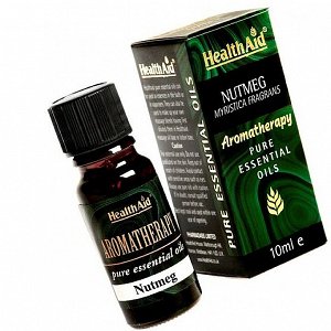 Health Aid Nutmeg Oil (Myristica fragrans) μοσχοκάρυδο 10ml