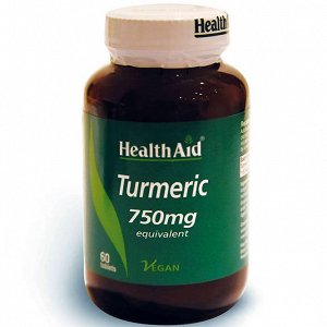 Health Aid Turmeric 750mg 60tabs