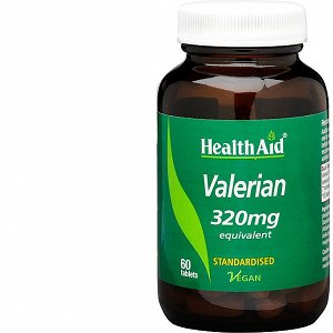 Health Aid Valerian - Βαλεριάνα σε Ταμπλέτες 320mg, 60Tabs