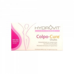 HYDROVIT COLPO-CURE OVULES 2GR X 10