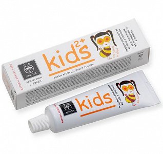 Apivita Natural Dental Care KIDS 2 + Toothpaste 50ml