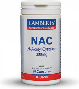 Lamberts NAC N-Acetyl Cysteine 300mg 90 Κάψουλες