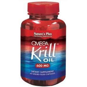 Nature''s Plus Omega Krill Oil 600mg 60Caps