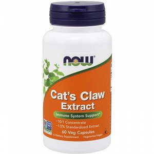 Now Cat's Claw 5000 mg, 60Caps