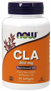 Now CLA (Conjugated Linoleic Acid) 800 mg, 90Caps