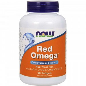 Now Red Omega, 90Caps