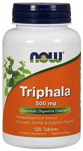 Now Triphala 500mg, 120Tabs