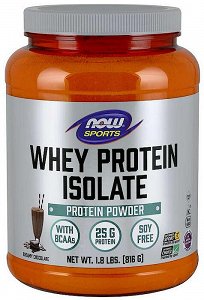 Now Whey Protein Dutch Chocolate Powder, 816g