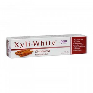 Now XyliWhite Cinnafresh Toothpaste Gel, 181g