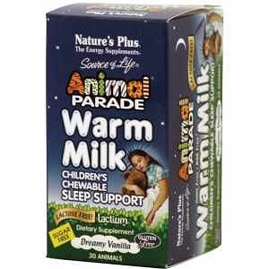 Nature''s Plus Parade Warm Milk 30Chew.Tabs
