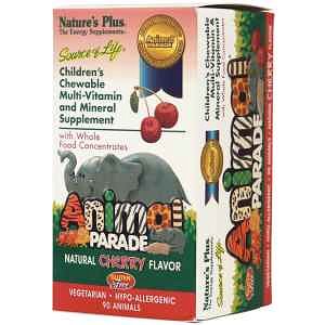 Nature''s Plus Animal Parade Cherry Flavor (κεράσι) 90Chew.Tabs