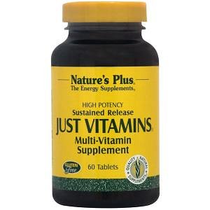Nature''s Plus Just Vitamins 60Tabs
