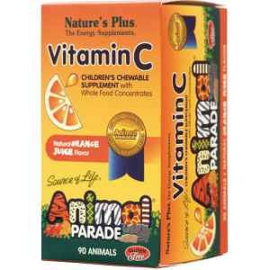 Nature''s Plus Animal Parade Vitamin C 90Tabs