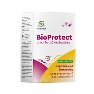 WestΜed H&B BioProtect Συμπλήρωμα με Πρεβιοτικά 10 κάψουλες