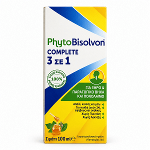 Sanofi PhytoBisolvon Complete Για Ξηρό & Παραγωγικό Βήχα, 180g