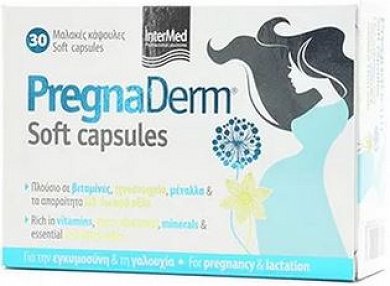 Intermed Pregnaderm Soft Capsules, 30caps