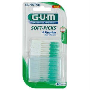 GUM 632 SOFT PICKS X 40 οδοντικό νήμα