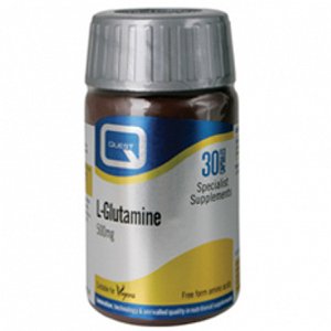 Quest Vitamins L-GLUTAMINE 500MG 30 caps