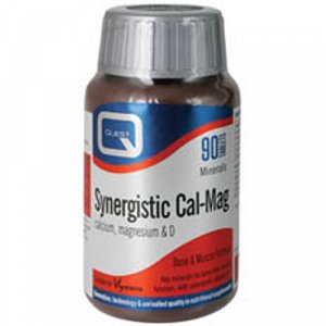 Quest Synergistic CAL-MAG calcium, magnesium & vitamin D 30 tabs