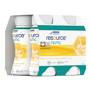 NESTLE RESOURCE HP/HC (4x200ml) ΒΑΝΙΛΙΑ