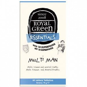 Royal Green Essentials Multi Man 60Tabs