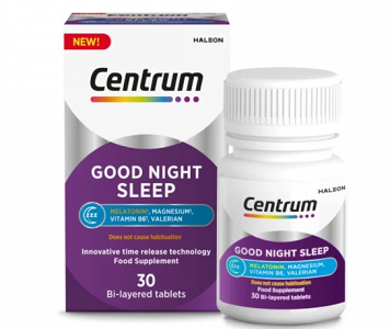 Centrum Good Night Sleep Συμπλήρωμα για το Άγχος & τον Ύπνο 30 ταμπλέτες