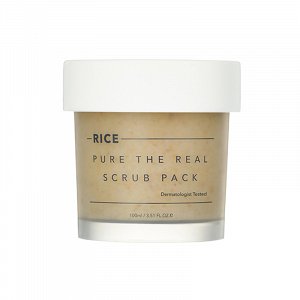 Thank You Farmer Rice Pure The Real Scrub Pack Αυτοθερμαινόμενο Πίλινγκ Προσώπου 100ml