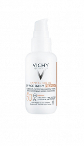 Vichy Capital Soleil UV-Age Daily Αντηλιακή Κρέμα Προσώπου SPF50 με Χρώμα Light 40ml